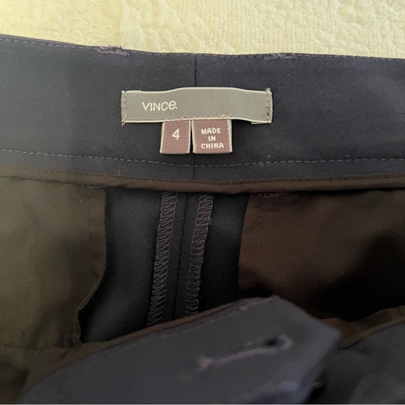 Vince navy trousers, bright blue side stripe. Size S. Perf condition, Never Worn - Picture 7 of 9